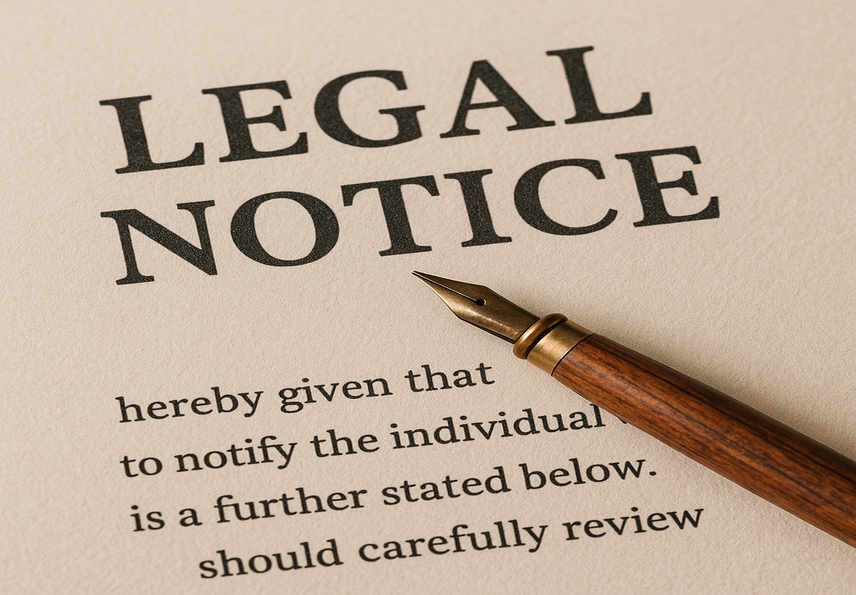 LEGAL NOTICE